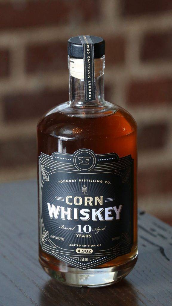 Foundry Distillery To Release 5000 Bottles of 10year Corn