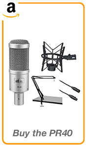 Buy the Heil PR40 microphone