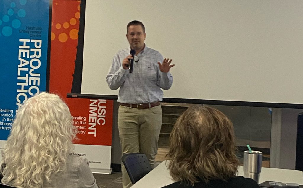 Justin Brady at The Nashville Entrepreneur Center